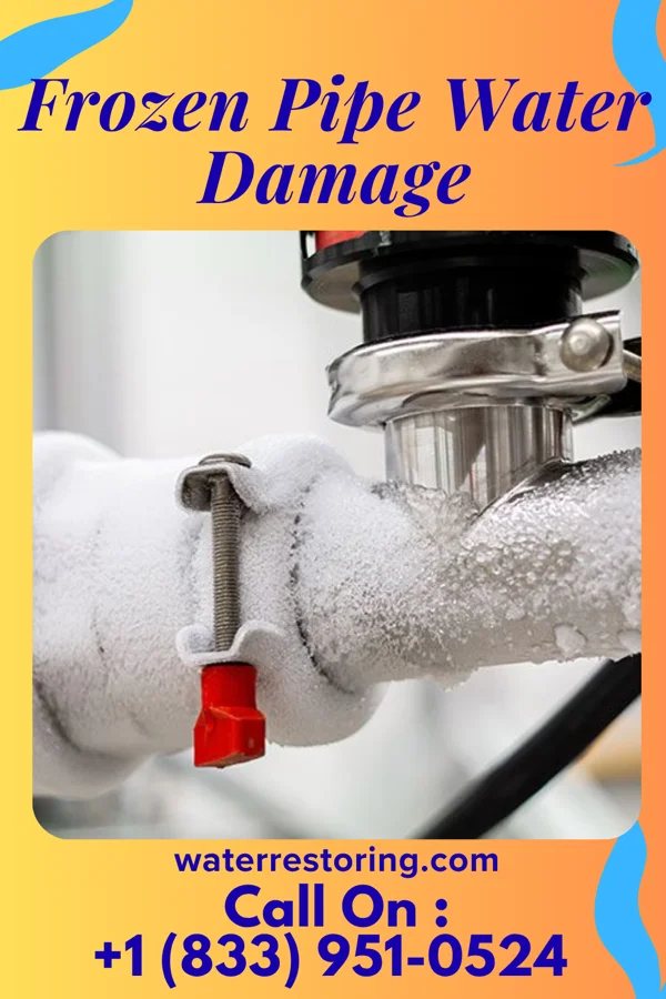 Frozen Pipe Water Damage in Diehlstadt, MO